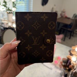 Louis Vuitton Brown Monogram agenda